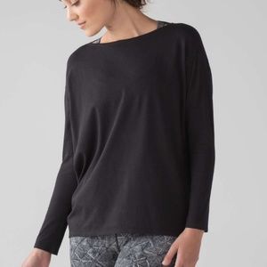 Lululemon Athletica Black Long Sleeve Tee